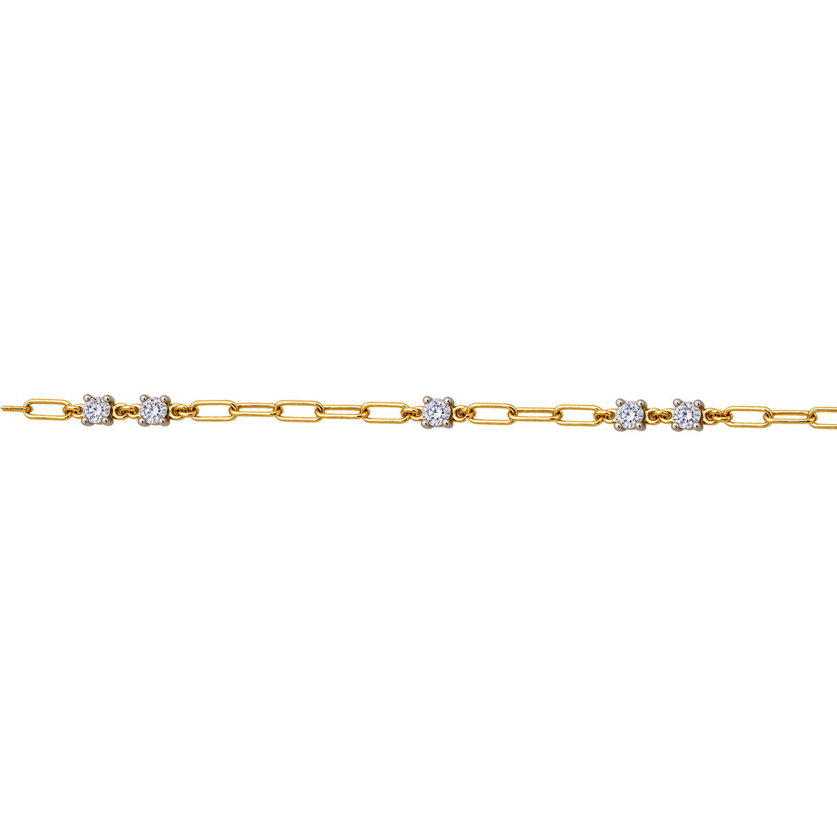 Beautifully Connected Diamond Bracelet