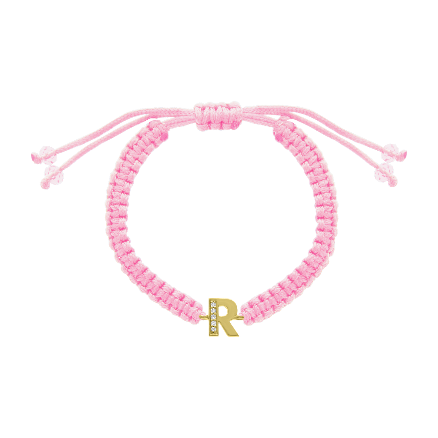 Diamond Initial Letter Bracelet