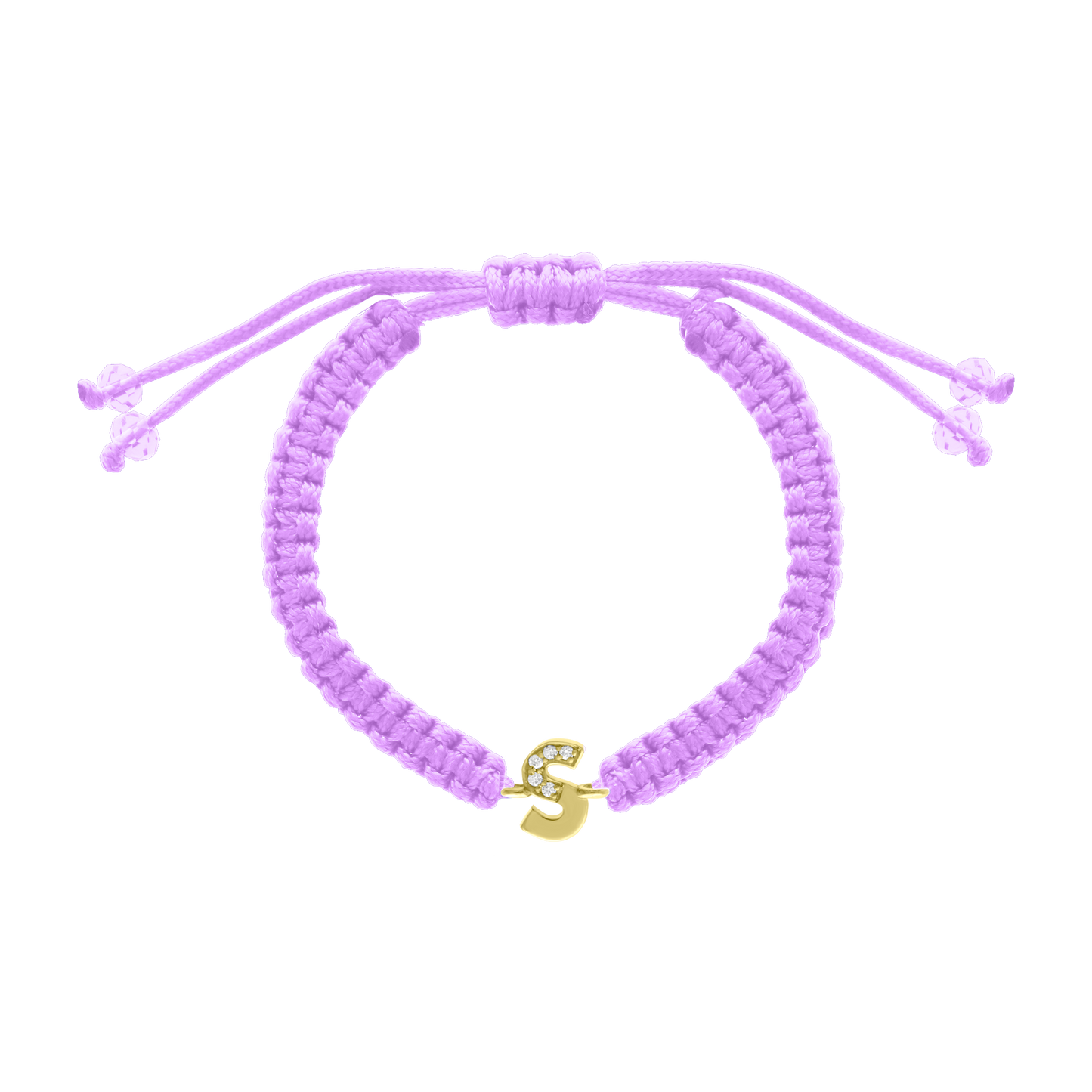 Diamond Initial Letter Bracelet