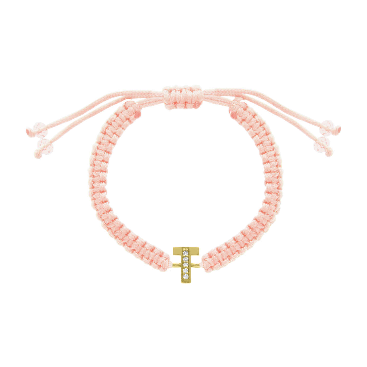 Diamond Initial Letter Bracelet