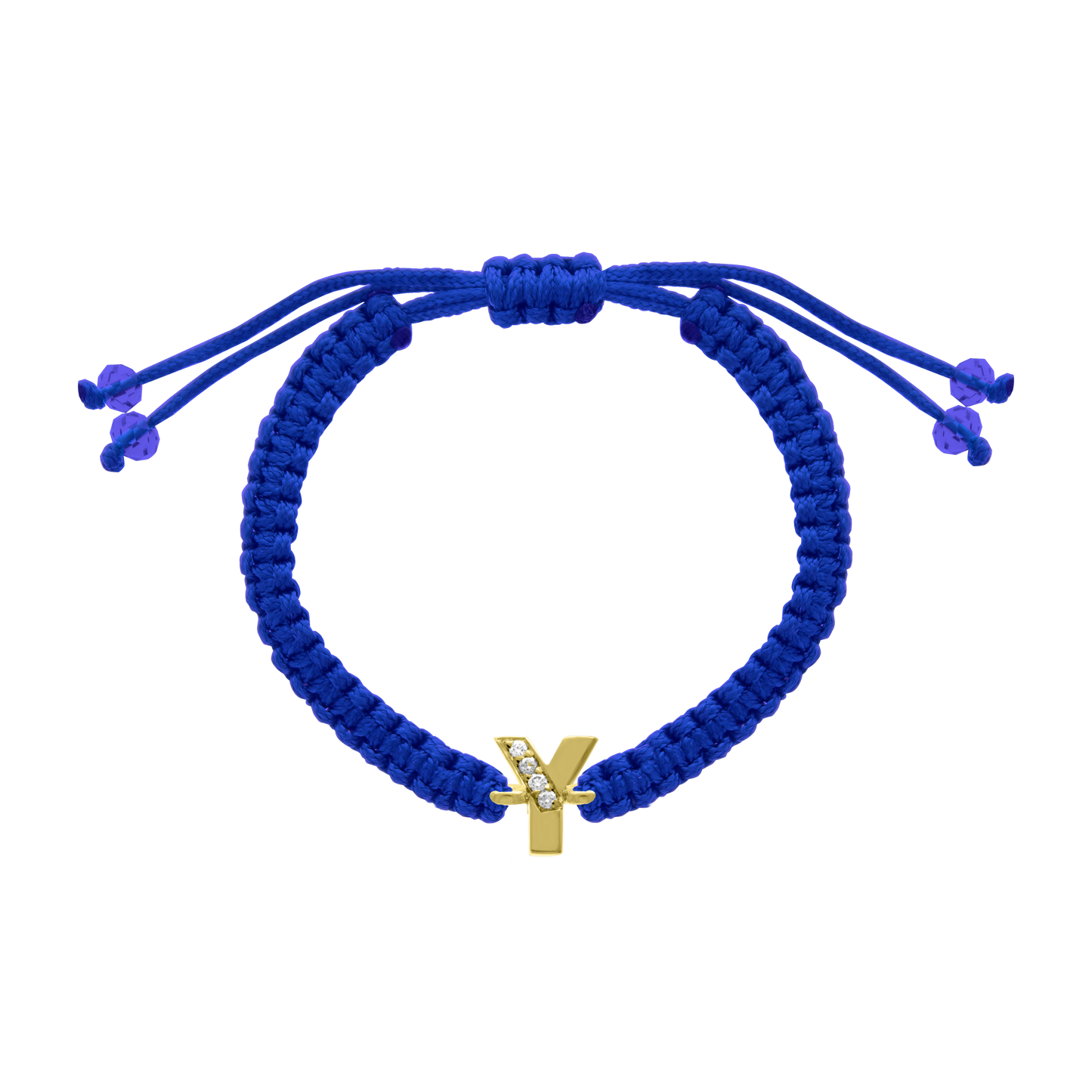 Diamond Initial Letter Bracelet