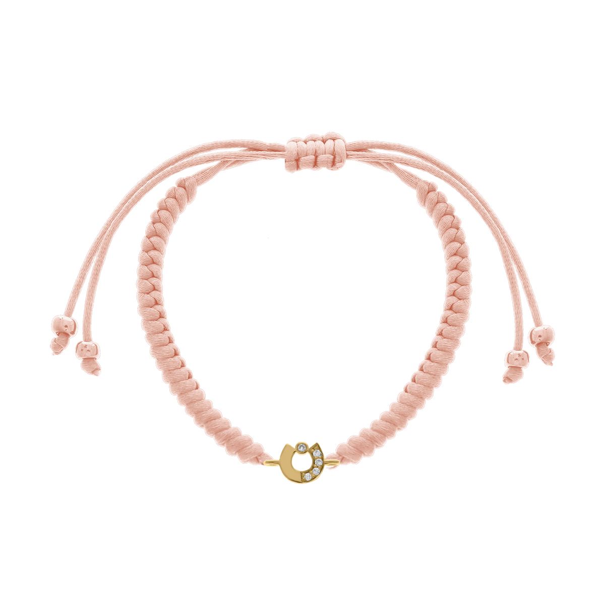 Arabic Initial Letter Diamond Bracelet