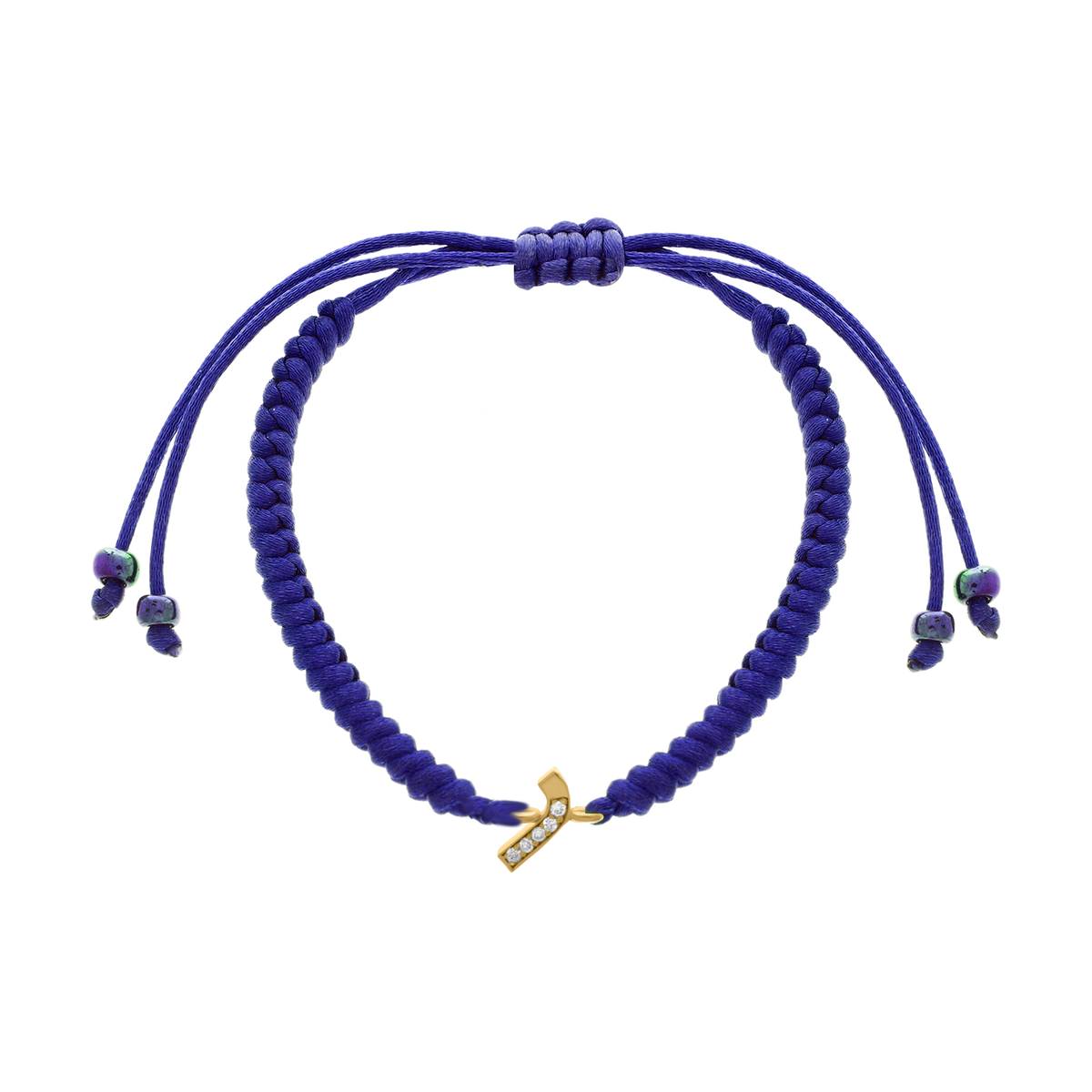 Arabic Initial Letter Diamond Bracelet
