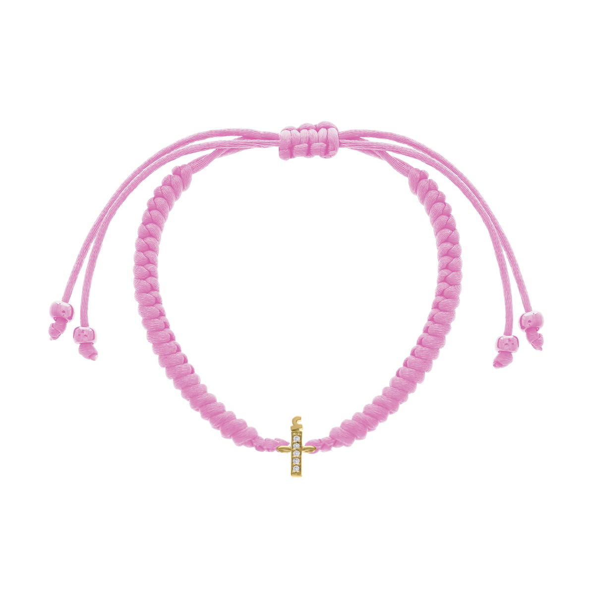 Arabic Initial Letter Diamond Bracelet