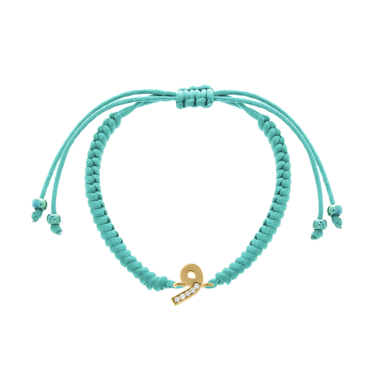Arabic Initial Letter Diamond Bracelet