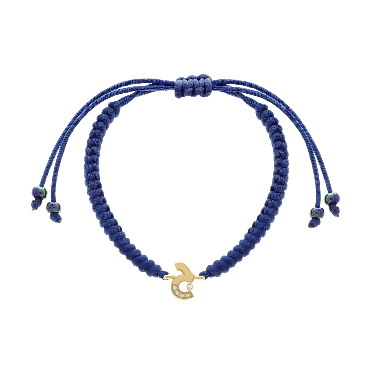 Arabic Initial Letter Diamond Bracelet