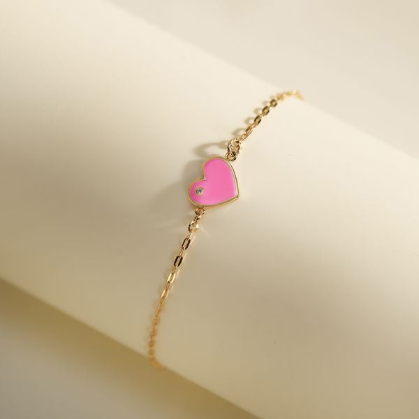 Forever Love Diamond Chain Bracelet