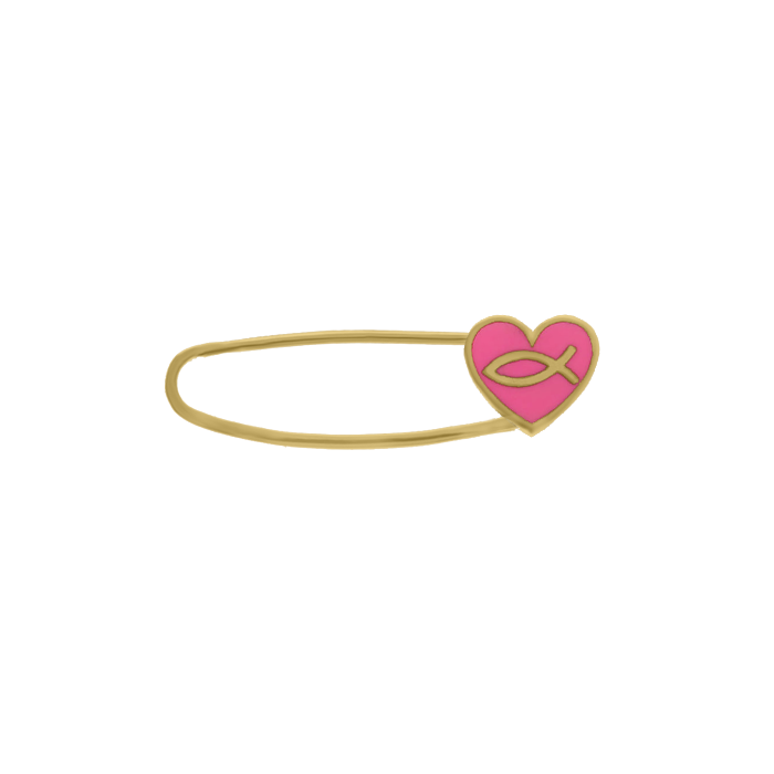 Faithful Fin Enamel Pin