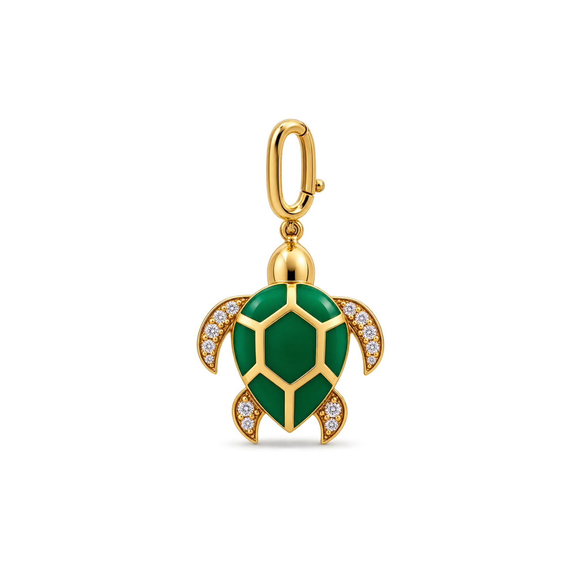 The Steady Journey Turtle Pendant