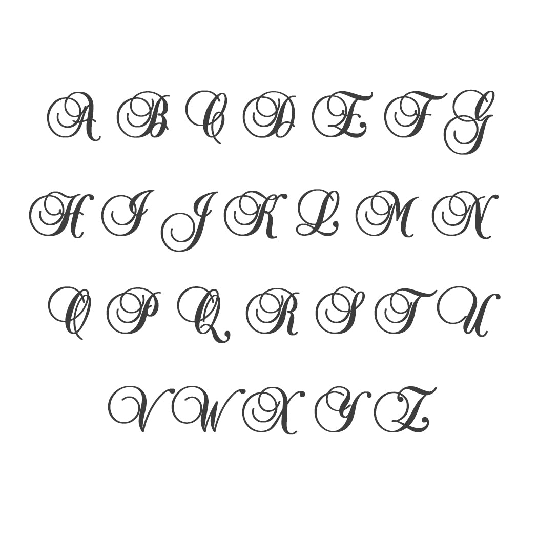 Letter Diamond Brooch | Pre-order