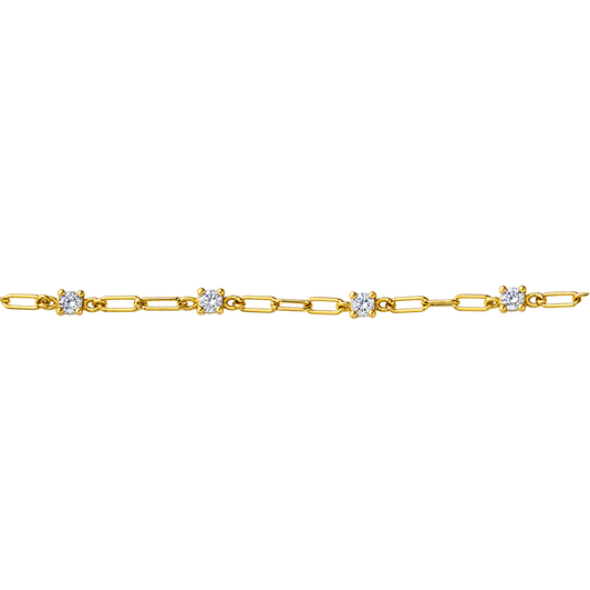 Every Step Diamond Bracelet