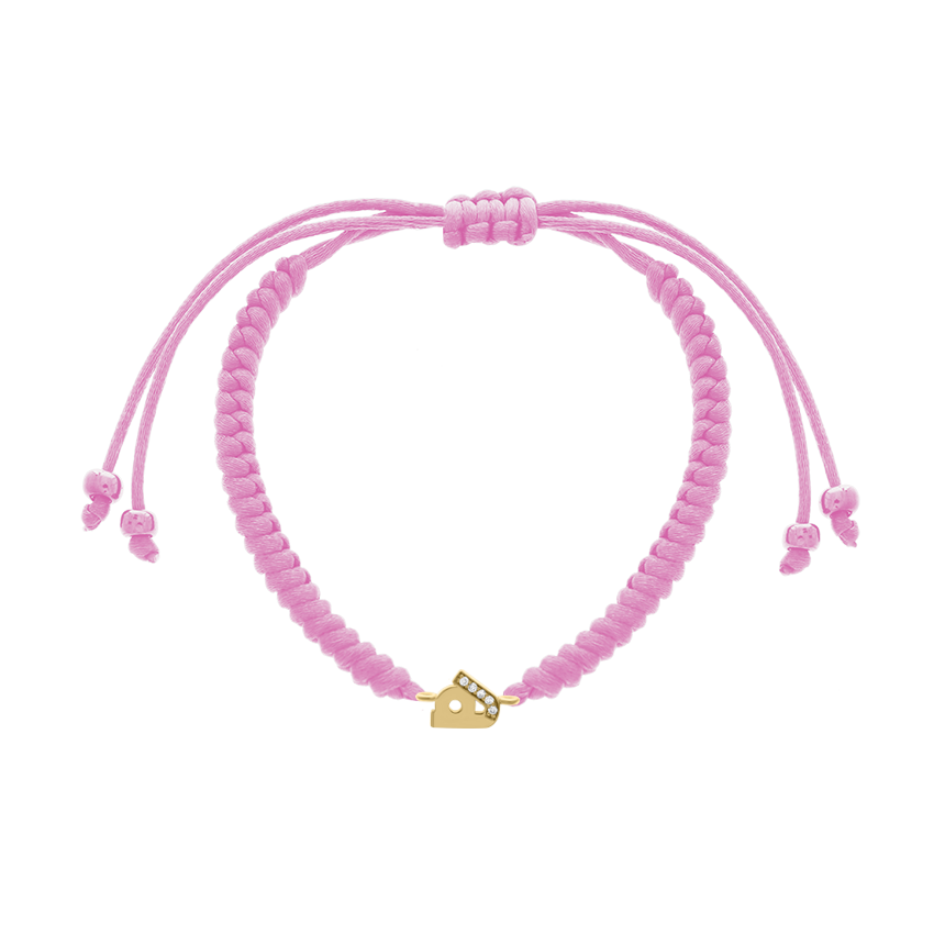 Arabic Initial Letter Diamond Bracelet