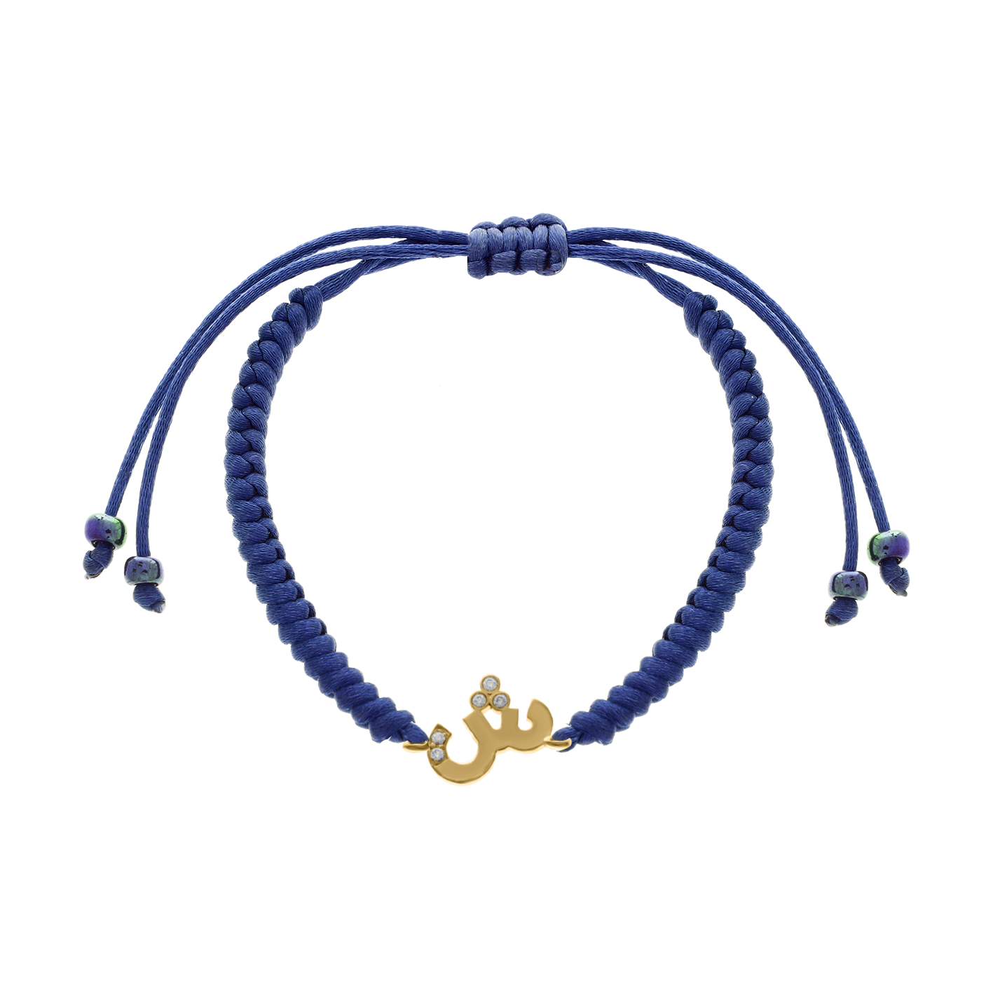 Arabic Initial Letter Diamond Bracelet