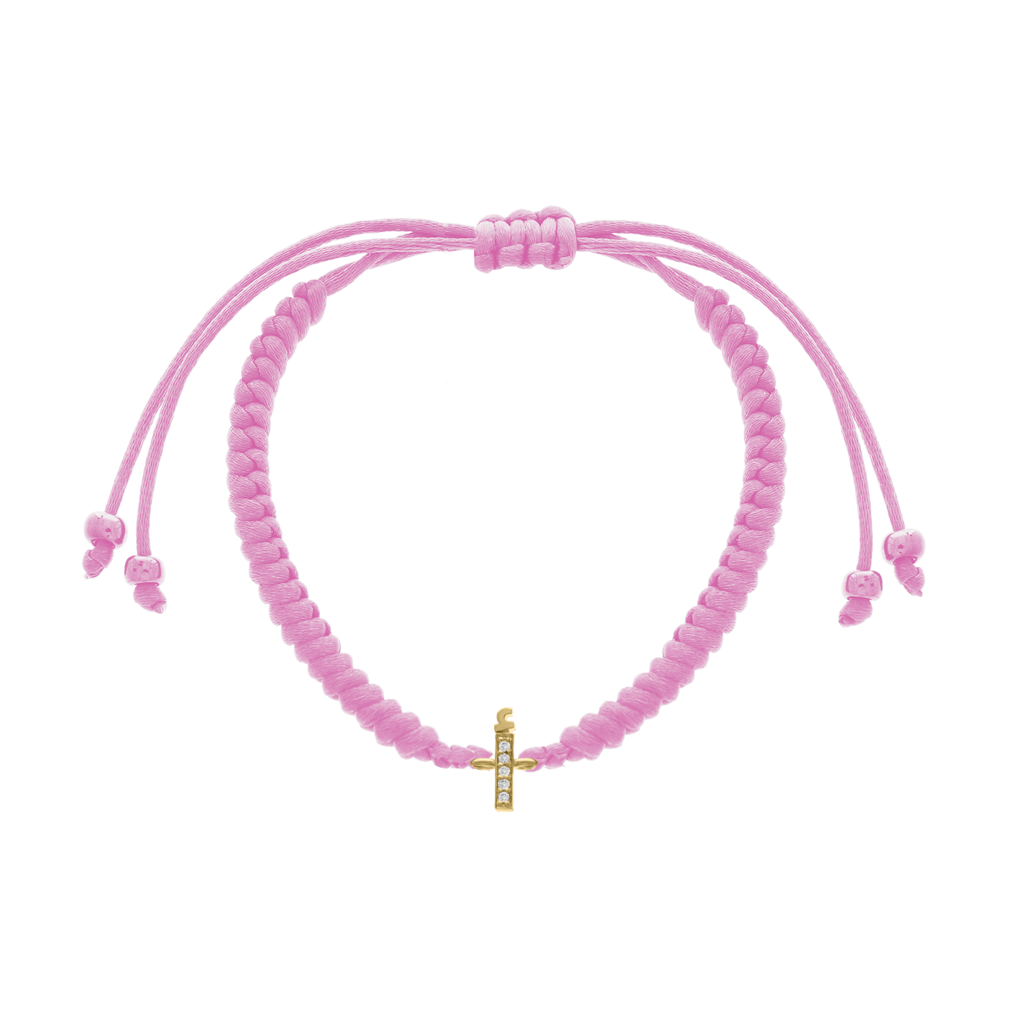 Arabic Initial Letter Diamond Bracelet