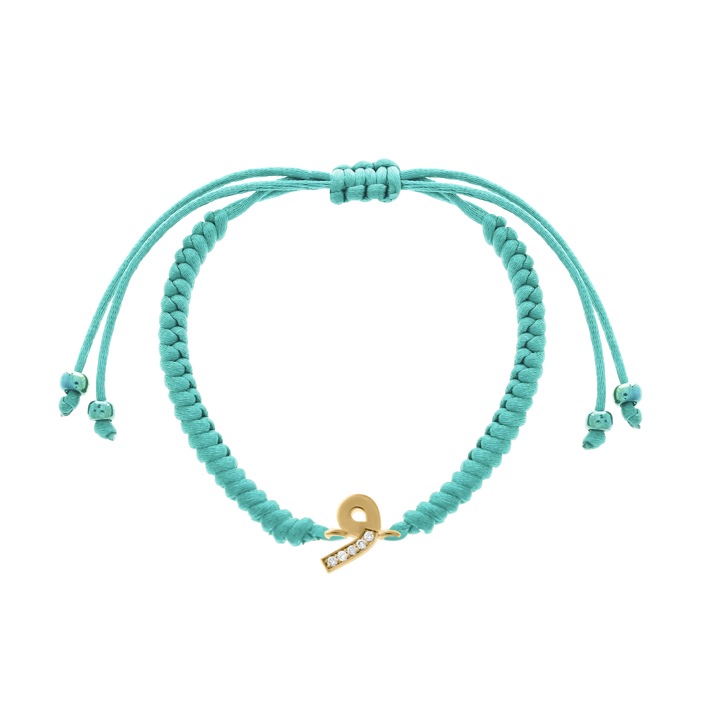 Arabic Initial Letter Diamond Bracelet