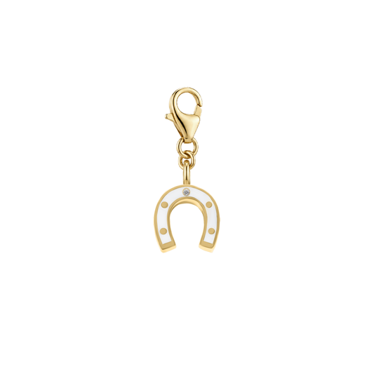 HorseShoe Diamond Charm