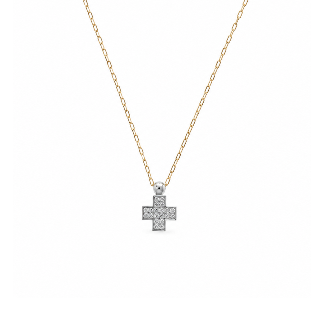 Diamond Cross Necklace