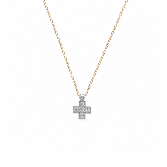 Diamond Cross Necklace