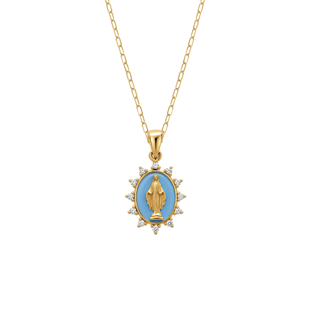 Hail Mary Diamond Pendant