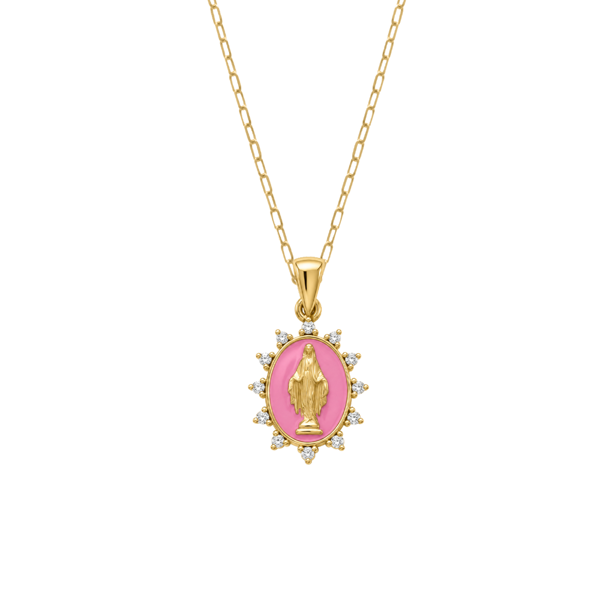 Hail Mary Diamond Pendant