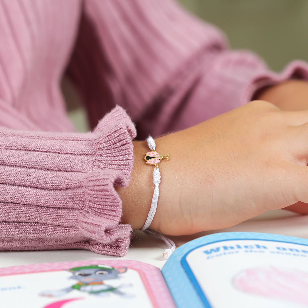 Little Ladybug Diamond Bracelet