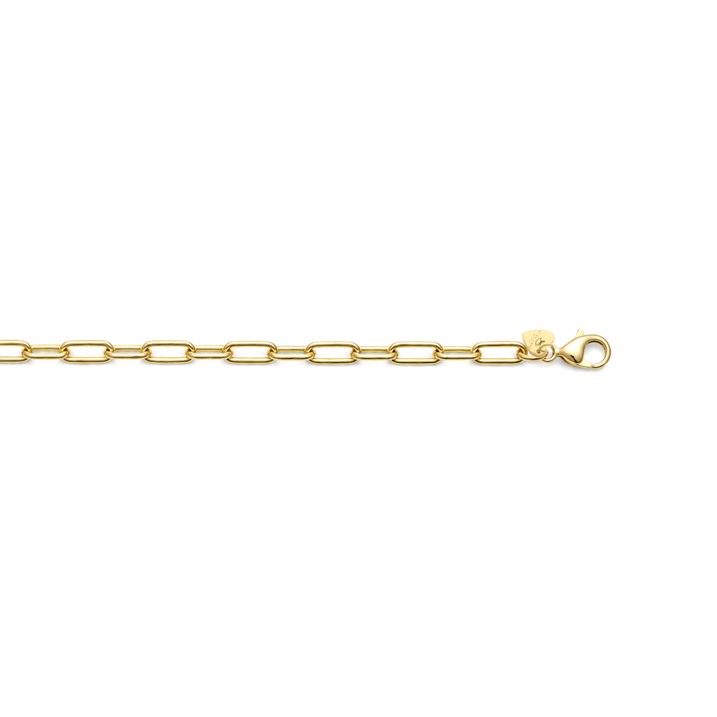 Oval Link Charm Bracelet
