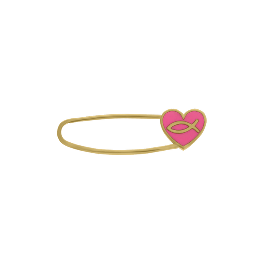 Faithful Fin Enamel Pin