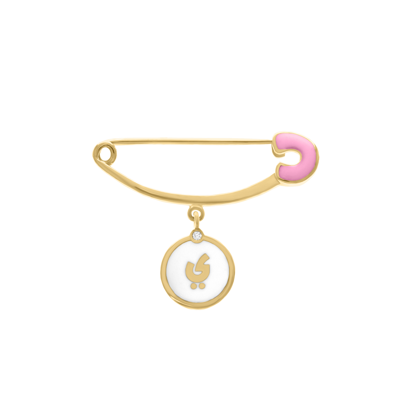 Arabic Initial Letter Coin Pin | Pre-order