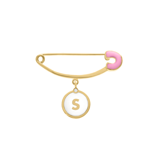 English Initial Letter Coin Pin | Pre-order