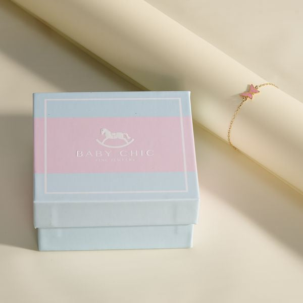 Joy Butterfly Diamond Chain Bracelet