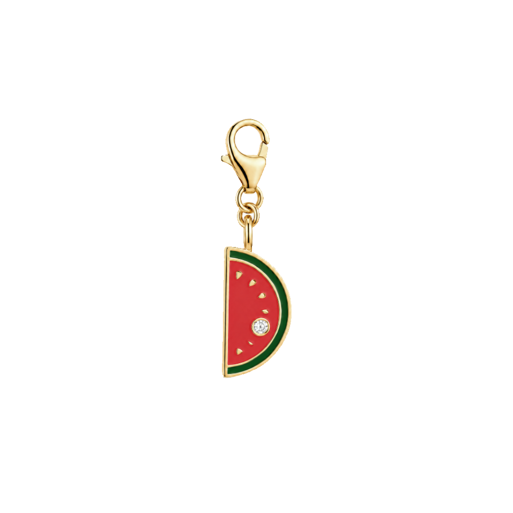 Watermelon Diamond Charm