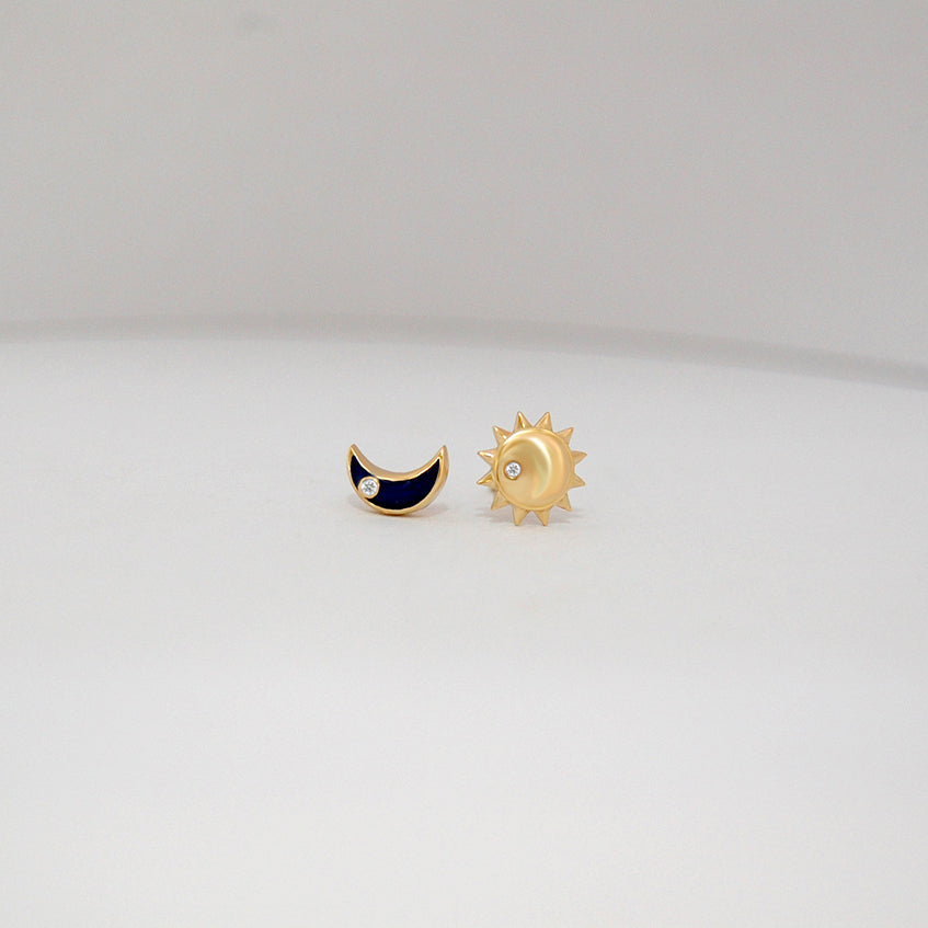Moon & Sun Earrings