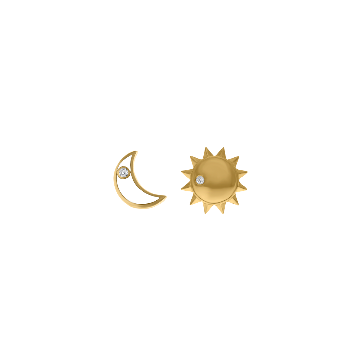 Moon & Sun Earrings