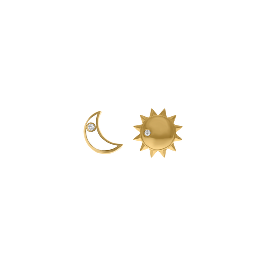 Moon & Sun Earrings