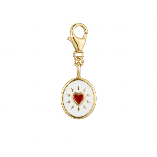 Glowing Heart Charm