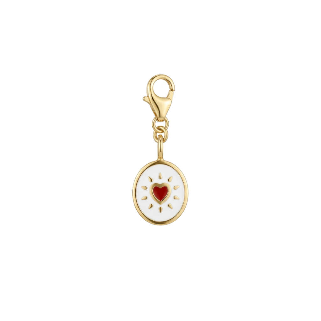 Glowing Heart Charm