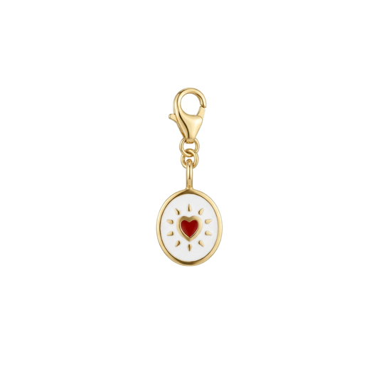 Glowing Heart Charm